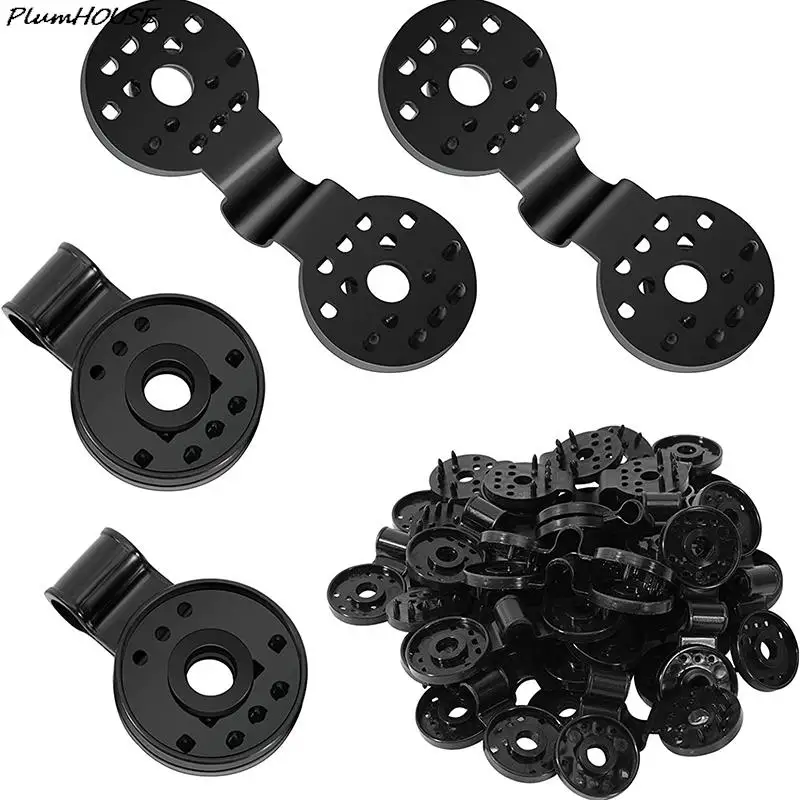 

50pcs Sun Shading Net Clip Home Fence Installation Hook Greenhouse Film Sunshade Net Clamp Outdoor Tent Hang Expand Tool