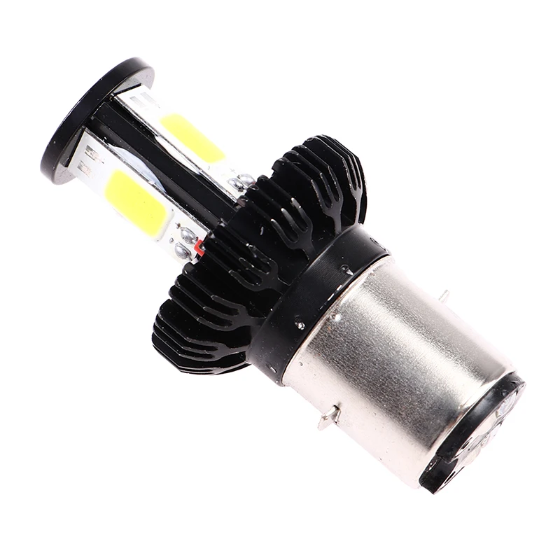 

Motorcycle Headlight LED BA20D H6 H4 Bulbs High Low Beam Moto Motorbike Lamp