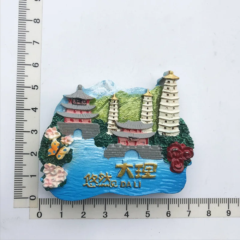 

Creative China Dali Fridge Magnet Creative Decoration Crafts Tourism Souvenir Message Post
