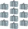 Moving Bags, Heavy Duty, Moving Boxes Alternative, Packing Storage Supplies for Dorm Room Essentials with Zipper for Clothes 2