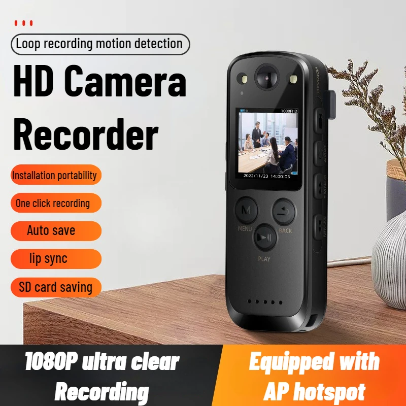 

1080P HD WIFI Mini Infrared Night Vision Car Camera Small Portable Sports Camera APP Remote View Human Body Detection Camera