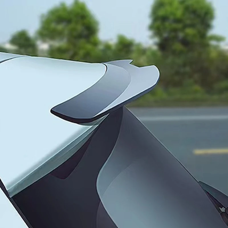 For Suzuki Baleno Roof Spoiler Rear Wing Body Kit Accessories ABS Plastic SUV Hatchback Universal Gloss Black