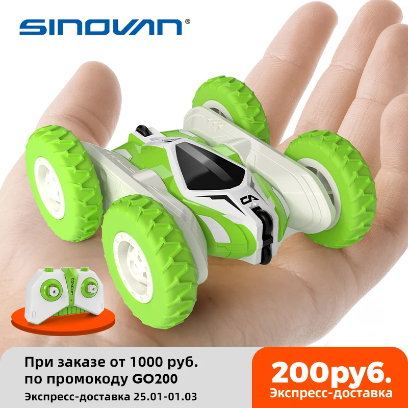 Sinovan Hugine RC Car 2.4G 4CH Stunt Drift Deformation Buggy Car Remote Control Roll Car 360 Degree Flip Kids Robot RC Cars Toys 1