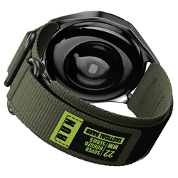 Huawei 22mm Nylon Easy Fit Strap - Universal Watch Band Wristband Bracelet for Huawei GT2e 46mm (Army green)