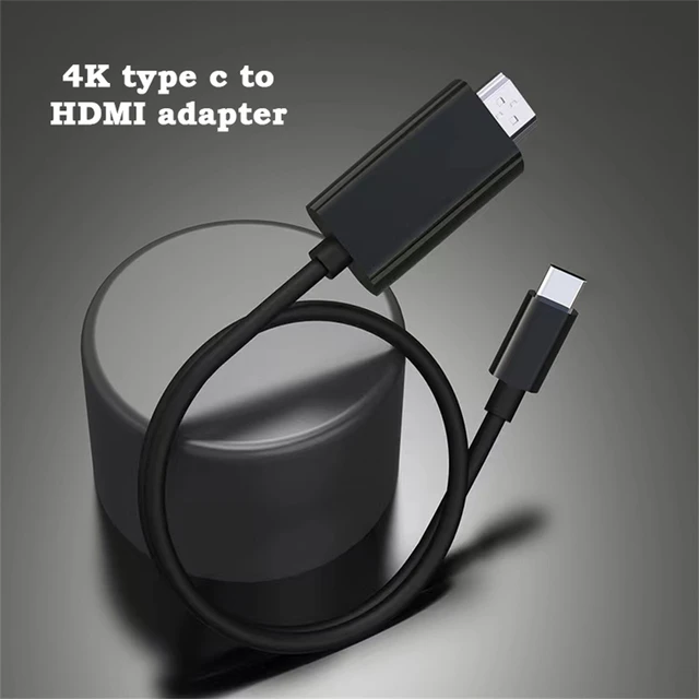 Adaptador Cable Usb Tipo C A Hdmi/ Usb-c A Hdmi 4k Hdtv 30 Hz