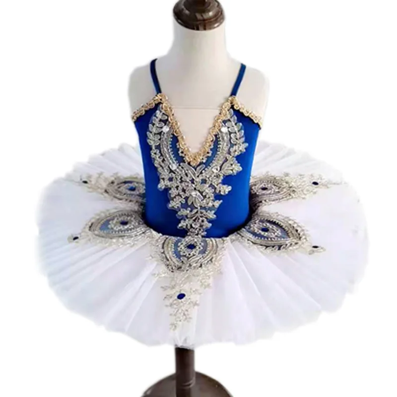 

Ballet Tutu Swan Lake Girls Ballet Costume Ballerina Stage Performance show Children Ballet Professional Dance Dress For kids
