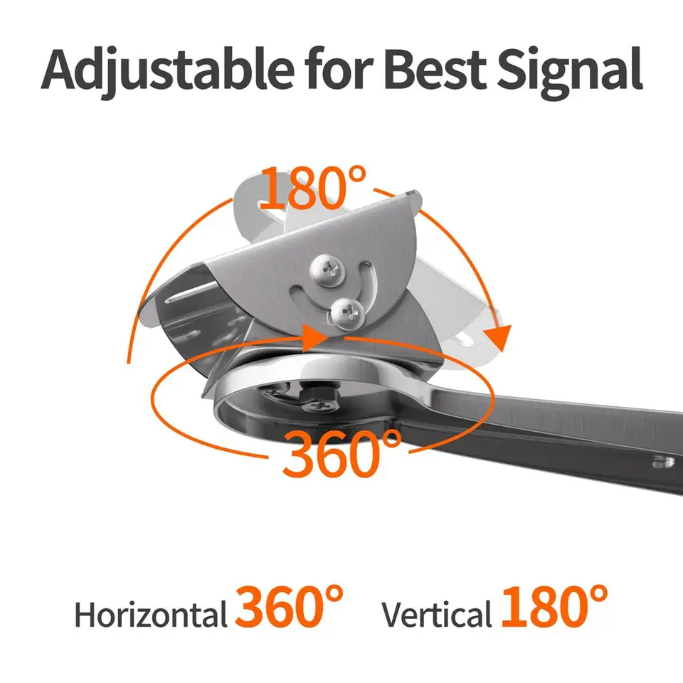 Starlink Gen 3 Houder 360° Verstelbaar - Robuuste V3 Wandhouder & Dakmontage Voor Starlink Antenne