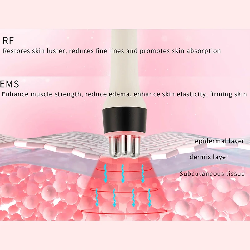 EMS Facial Body Radio Frequency Machine Skin Tightening Face Lifting RF Beauty Device Professional Home RF Skin Care Anti Aging