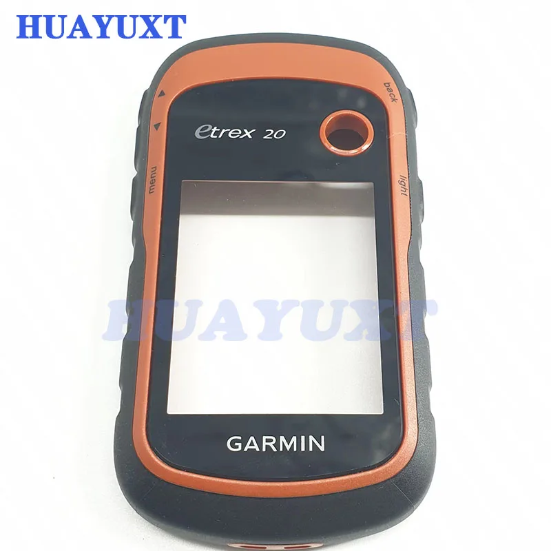 Guscio Dell'Alloggiamento Originale Per Garmin Etrex 20 Etrex 20X Coperchio Anteriore Telaio In Gomma Copertura In Vetro Riparazione Parti Di Ricambio