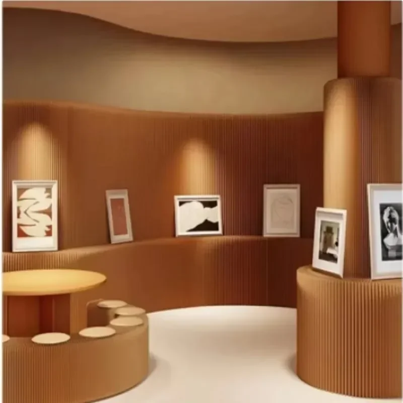 Screen Partition, Exhibition Layout, Background Board, Clothing Store Accessories And Partition Walls, Room Partition