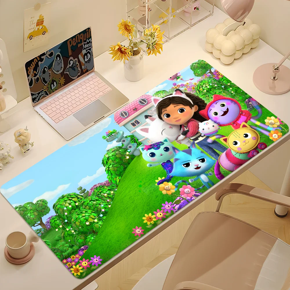 Cartoon G-Gabbys D-Dollhouse Cute Mouse Pad Gaming Accessories Protector Office Laptop Gamer Cabinet Non Slip 5
