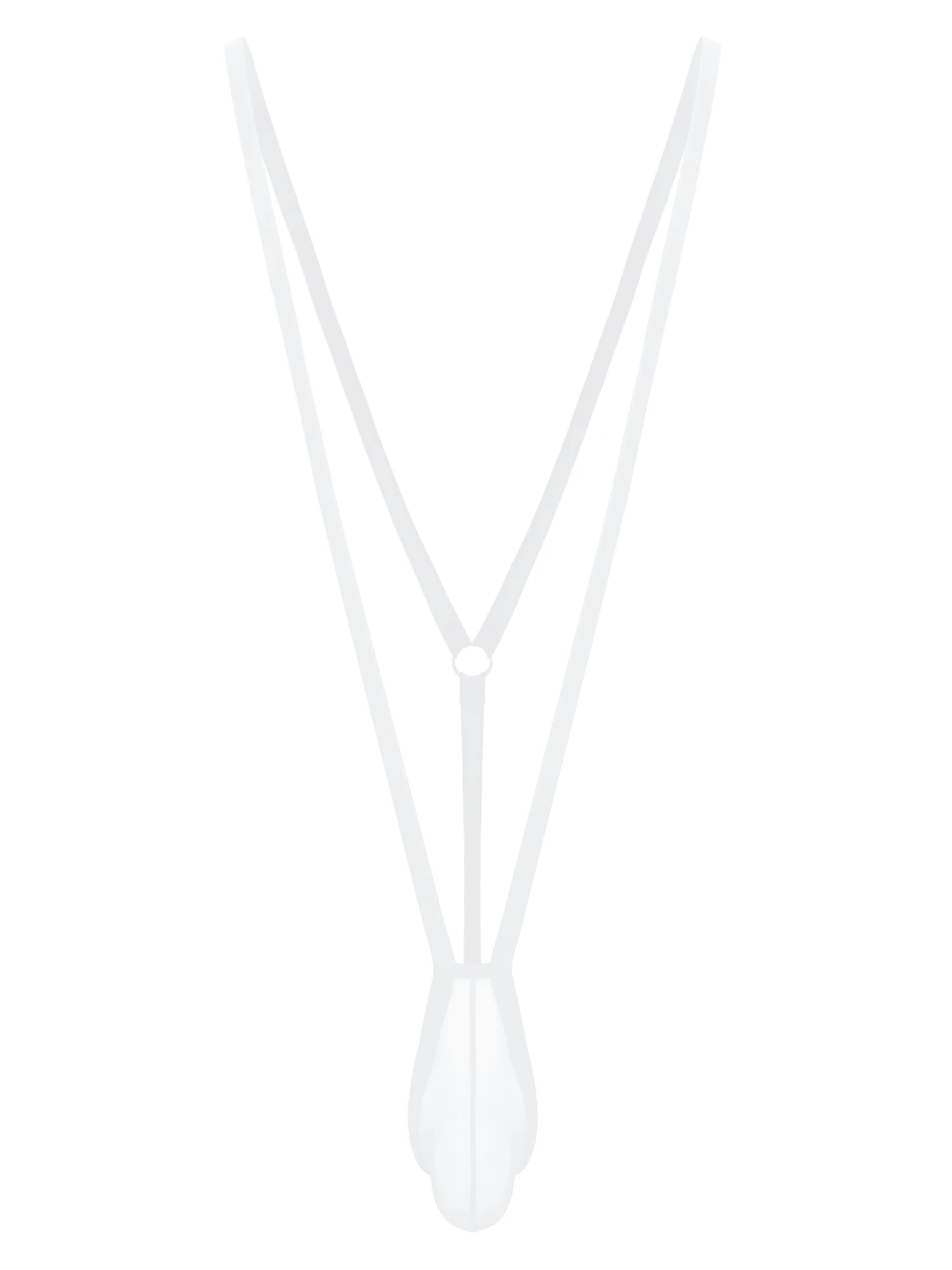 Mens Lingerie Mankini Bodysuit V Sling Thongs See Through Mesh Bulge Pouch Back Back O-ring One Piece Jockstraps Underwear