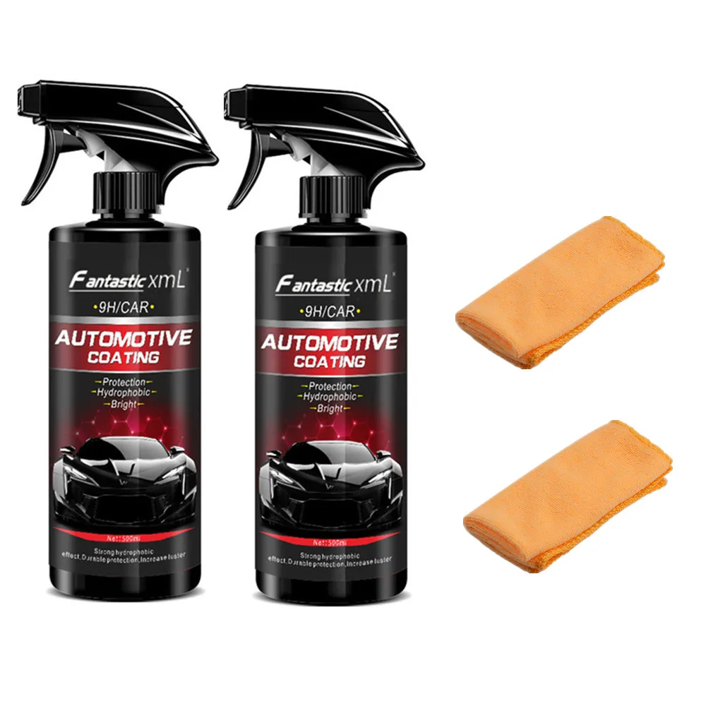 Ceramic Car Coating 1000ML 9H Nano Liquid Glass Plated Crystal Hydrophobic Waterproof Polishing Paint Hardness Car Polish Wax