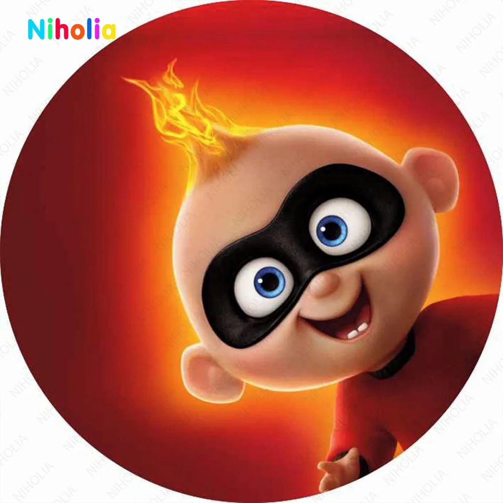 The Incredibles Background Photography Wall For Boys 1st Birthday
