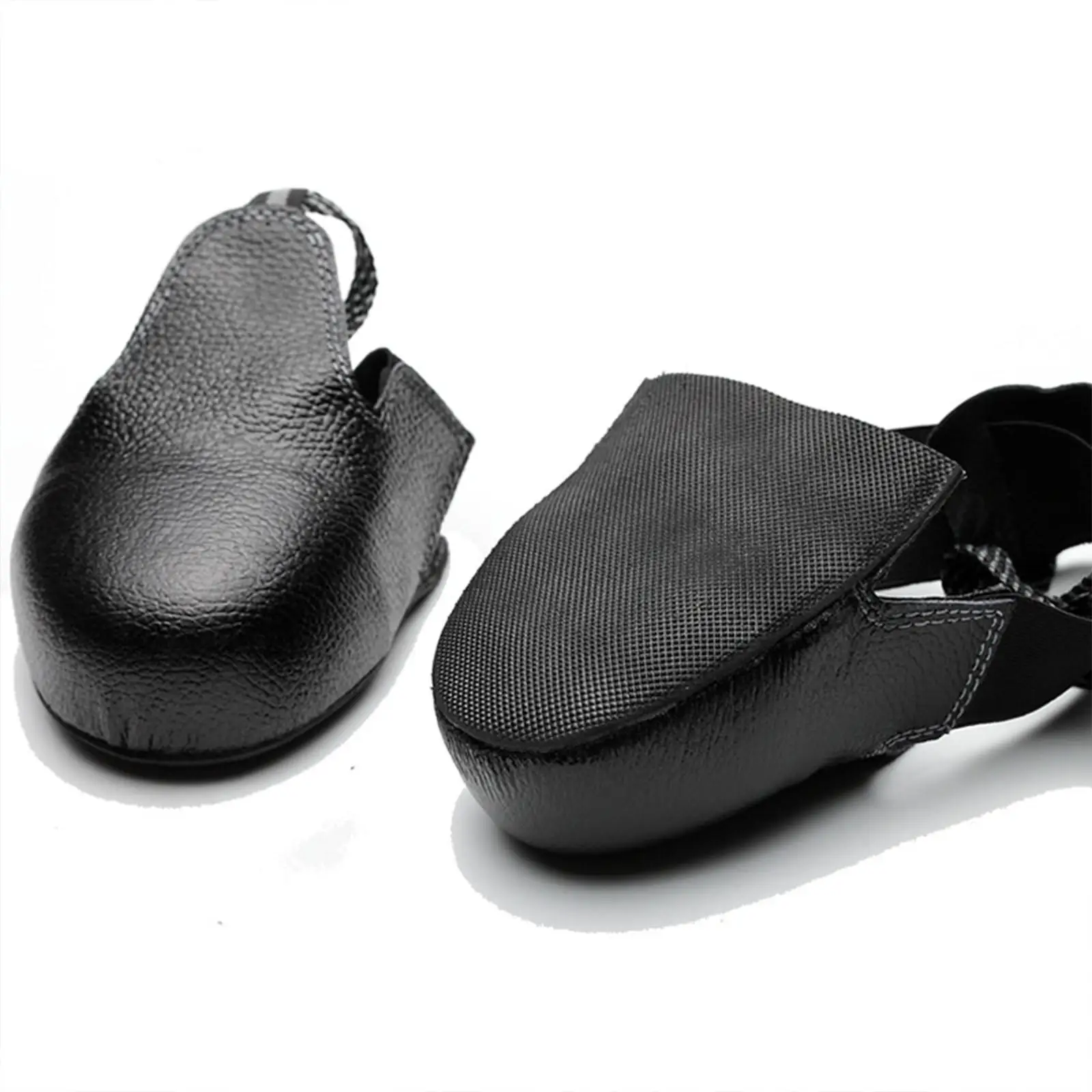 Leather Overshoes Covers Anti Smash Leather Shoes Cover Non Slip, Anti Smashing Guards, Toe Caps Safe Overshoes for Workplace