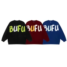 

Klein Blue loose sweater men's and women's autumn and winter couple knittedPD