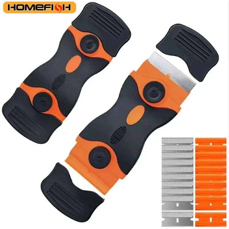 플라스틱 및 금속 면도날 스크레이퍼, 창문 유리 청소기, 자동차 및 가정용 비닐 필름 및 접착제 제거 도구