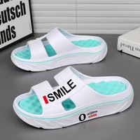 Summer New Men's Massage Slippers Indoor Outdoor Sandals Beach Men Casual Shoes Soft Slides Flip-flops Men Women Home Slippers - Image 3
