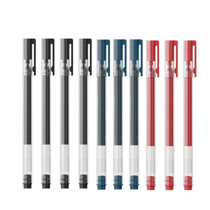 YouPin BeiFa Super Langlebige Zeichenstifte Gel Stift 0,5 MM Tinte Schwarz Rote Tinte Caneta PуAMU 1800 MM Schreiben Büro Business schule Schreibwaren