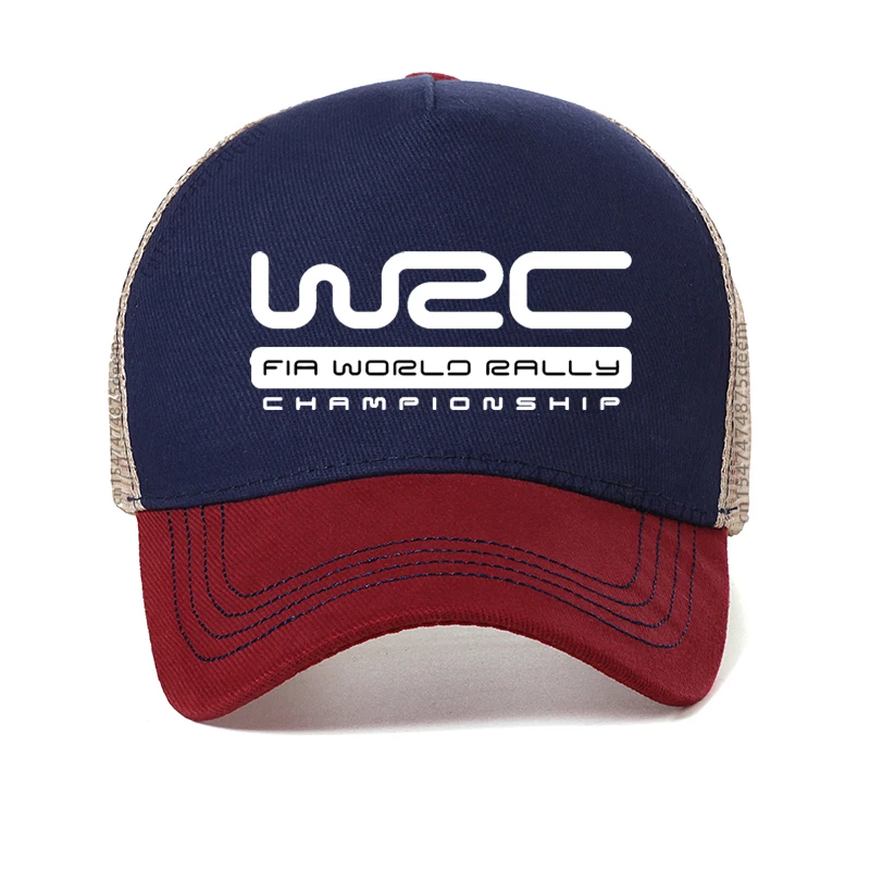World Rally Championship Wrc Berretto Da Baseball Fashion Cool Wrc Hat Unisex Regolabile Snapback Hat Summer Mesh Cappelli Traspiranti
