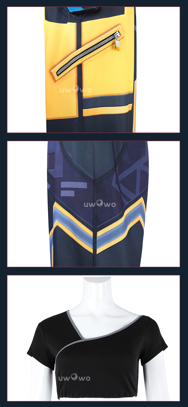 Game Valorant Waylayy Cosplay Kostüm Halloween Anzug XS-3XL 9