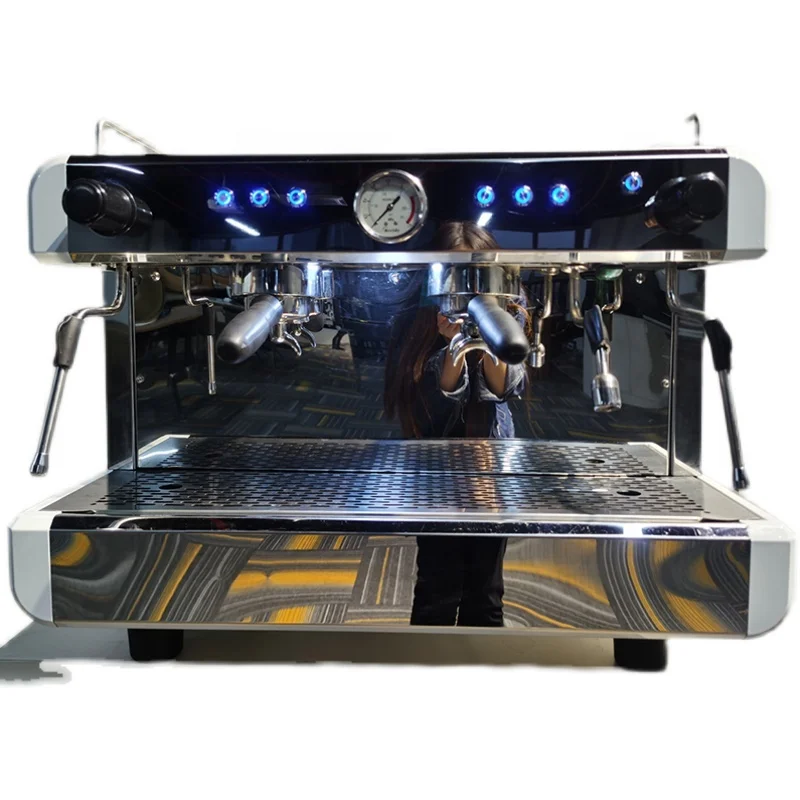 

Professional Italy Commercial Double Head industrial Barista Espresso Coffee Machine Cappuccino Coffee Maker Espresso Machine