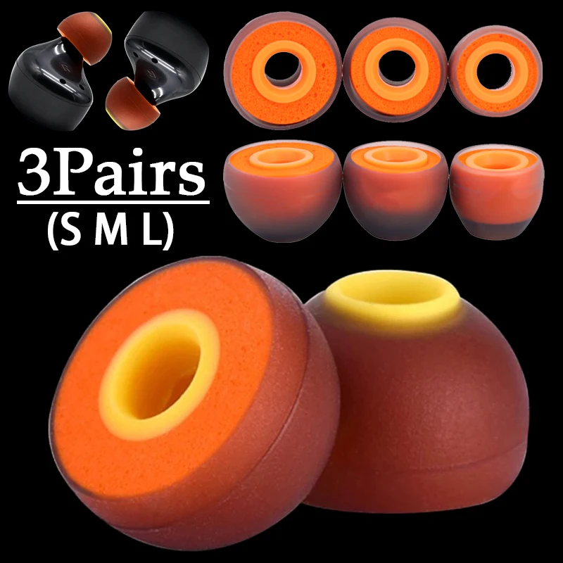 

Memory Foam Earbud for Sony WF-1000XM4 WF 1000XM3 Wireless Earphone Replacement Eartips Silicone Ear Plugs Protective Sleeve