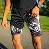 Y2K Summer Men Streetwear Anime Berserk Oversize Active Athletic Gym Short Pants Training Fitness Workout Track Shorts Clothes 3