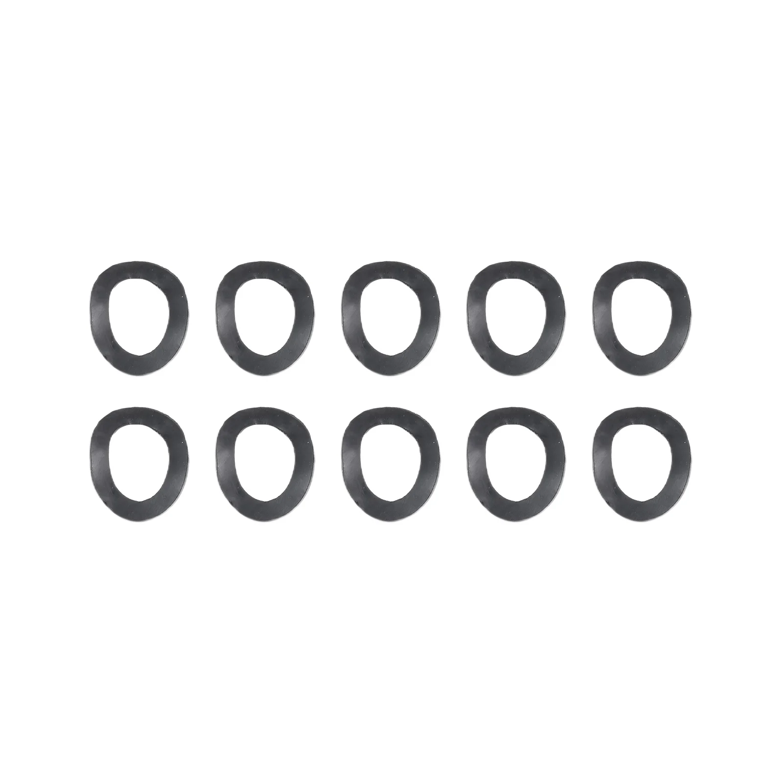 Description Picture 6 of item10/20pcs Spinlock Dumbbell Washers 25mm Rubber O-ring Vertical / Flat Fastening Washers Fitness Replacement Accessories