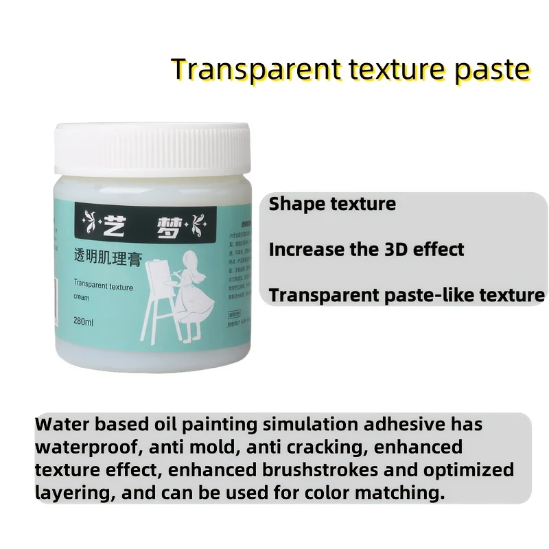 Готова робота з прозорими текстурованими акриловими ефектами