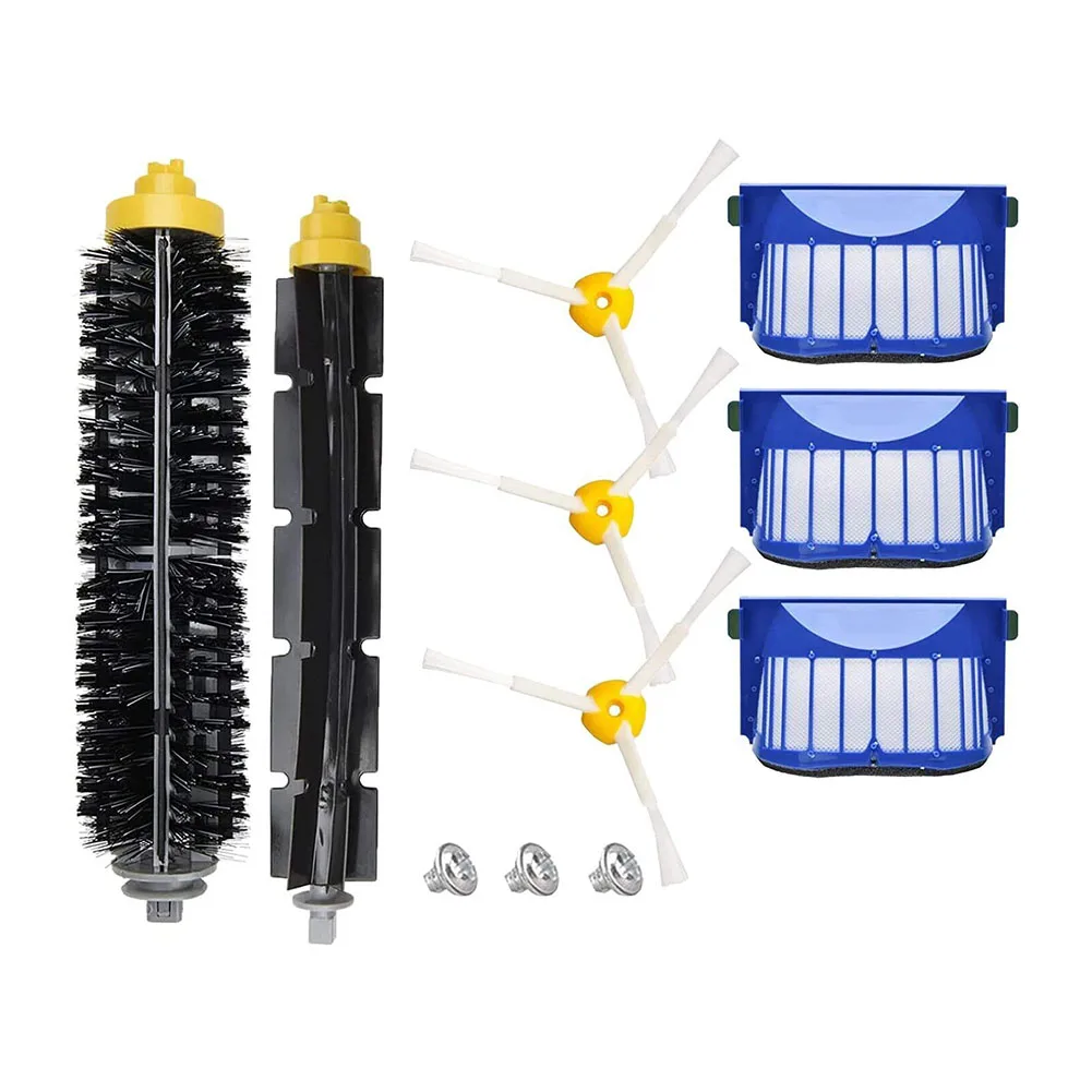 

For Roomba 600 Series Brush Filter Vacuum Cleaner Accessories Perfect Fit Wide Compatibility Easy Installation