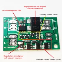Panneau solaire automatique, panneau de chargeur de batterie, veilleuse, interrupteur de commande de lampe LED, Module de contrôleur de charge de chargeur de batterie 5