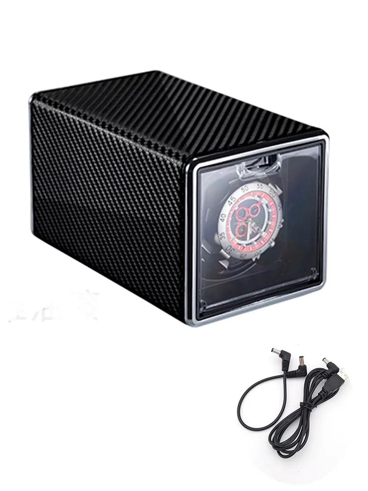 Luxury Automatic Watch Winder Box for Mechanical Watches with USB and Battery Option, M... - SKU LAWW1226 - UGI Packaging