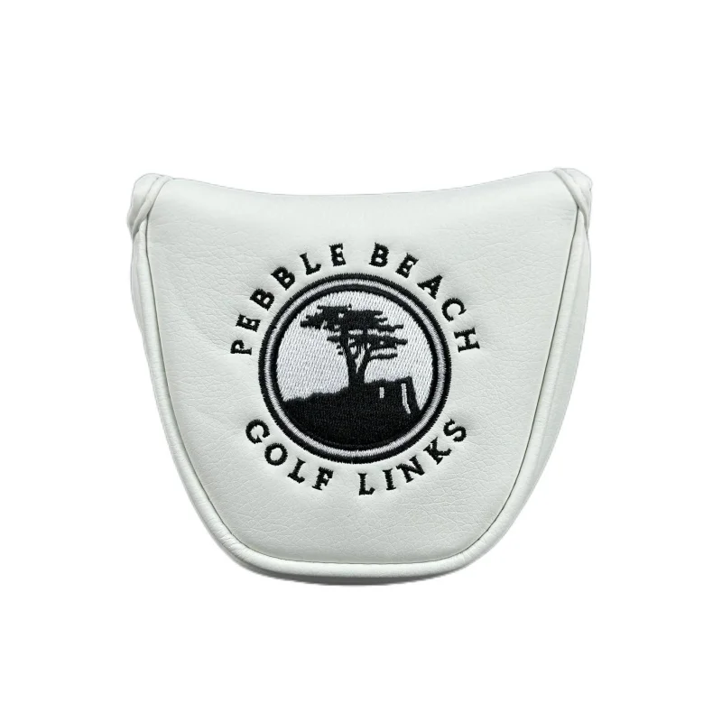 Mallet Headcover Small Tree Golf Putter Putter Covers Head Cover Magnet Close PU Protect Covers Golf Accessories 5