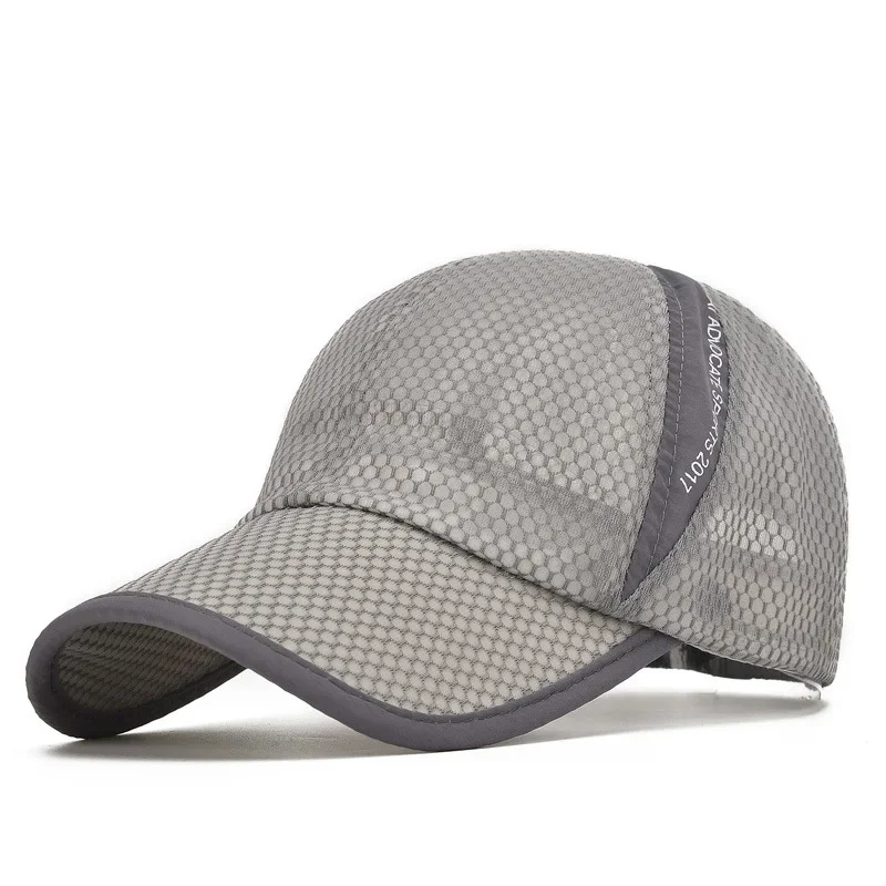 Breathable Mesh Baseball Cap Snapback Trucker Caps Men Visor Baseball Hat Women Outdoor Streetwear Hip Hop Bones
