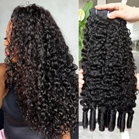 15A birman bouclés cheveux humains paquets cheveux vierges birmans vietnamien brut Extensions de cheveux humains 3C4A spirale bouclés paquets 1/3/4 Pc 1
