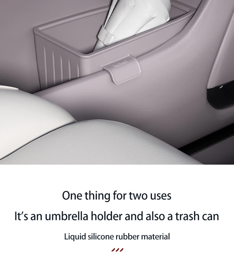For ZEEKR 7X Door storage box Umbrella storage bucket Umbrella cover Door trash