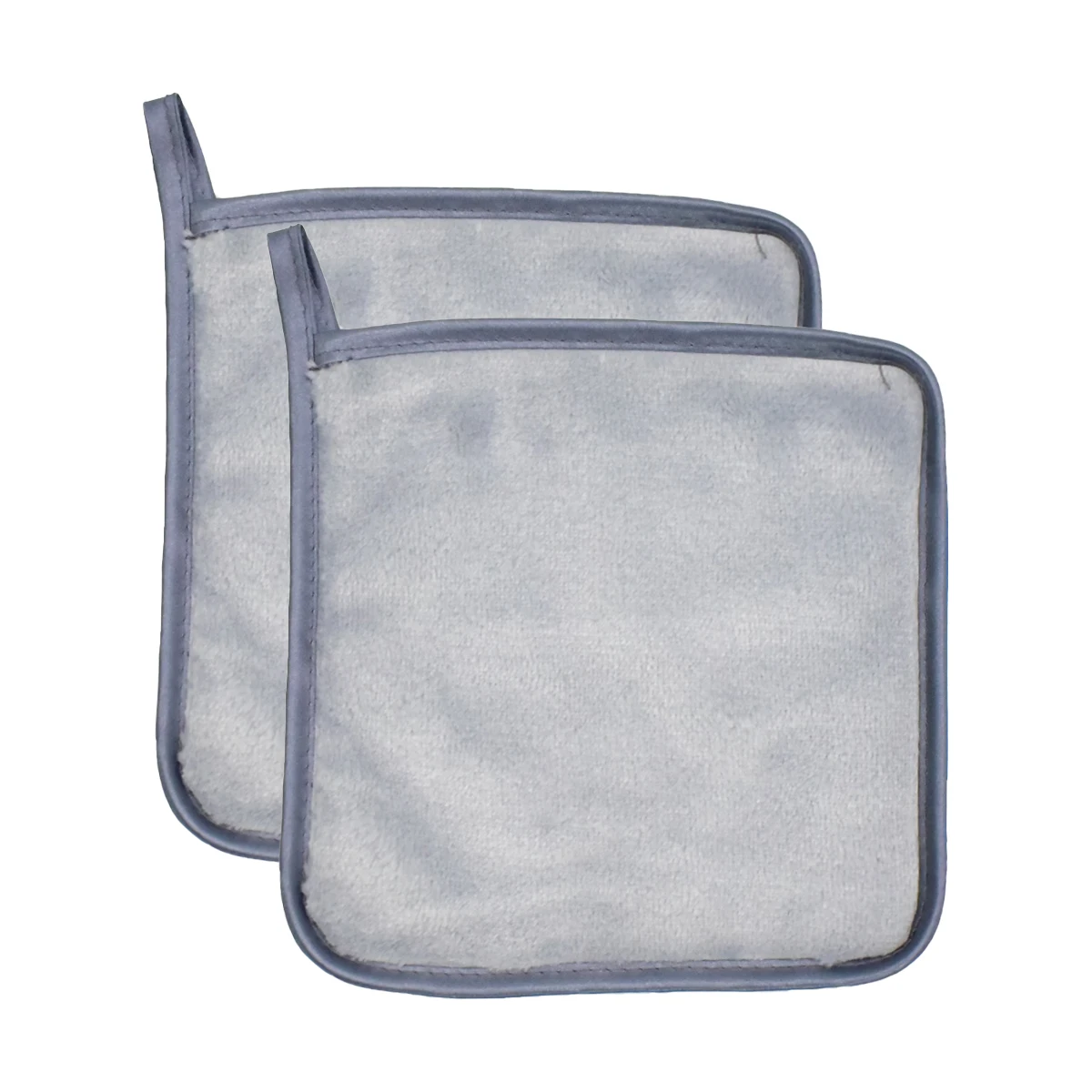 Makeup Remover Pads 2Pc Makeup Remover Cloth Towels Washcloth Reusable Washable