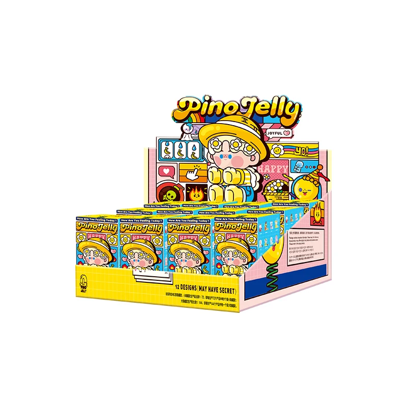 thumbnail image 1 of POP MART Pino Jelly How Are You Feeling Today Series Blind Random Box Mystery Box Toys Dolls Action Figure Ornaments Girl Gift, 1 of 5