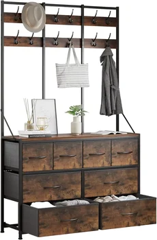8-Drawer Fabric Dresser Rack 1