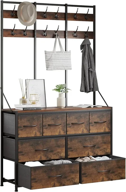8-Drawer Fabric Dresser Rack 1