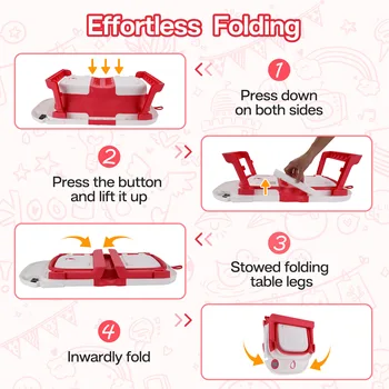 Baby Bathtub,Baby Bath Tub with Soft Cushion & Thermometer,Baby Bathtub Newborn to Toddler 0-36 Months,Portable Travel Baby Tub 3