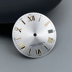 Green Luminous Date Dial for Automatic Watch Movements (Sliver 2)