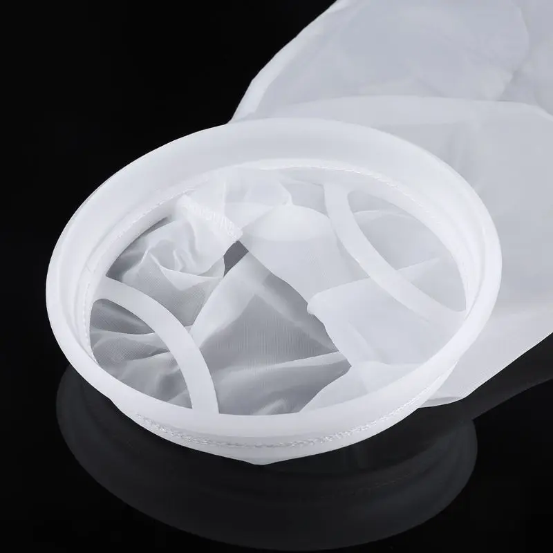 Nylon Mesh Filter Sock Bag Aquarium Marine Sump Fish Tank 200 Micron Replacement Bag A0NC
