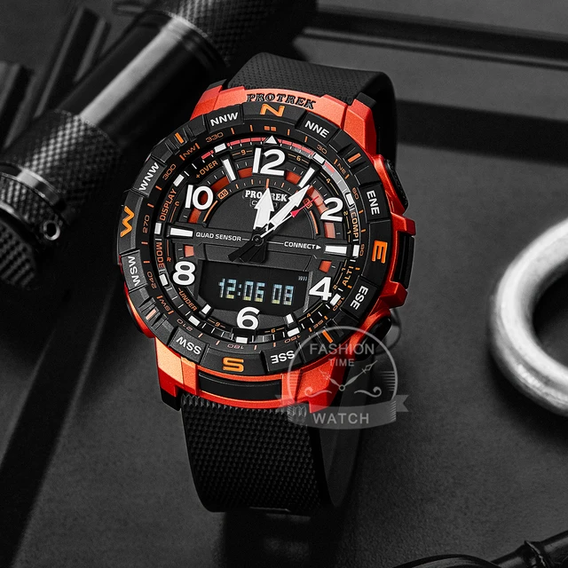 Casio watch for men PROTREK mountain-climbing military top luxury