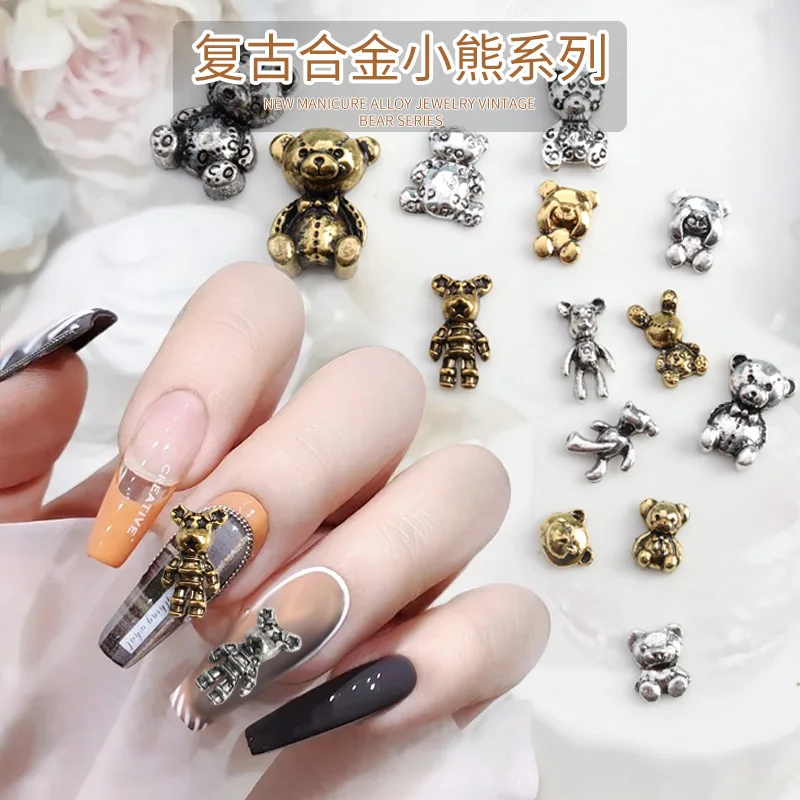 20PCS Metal Louis Vuitton Nail Charms