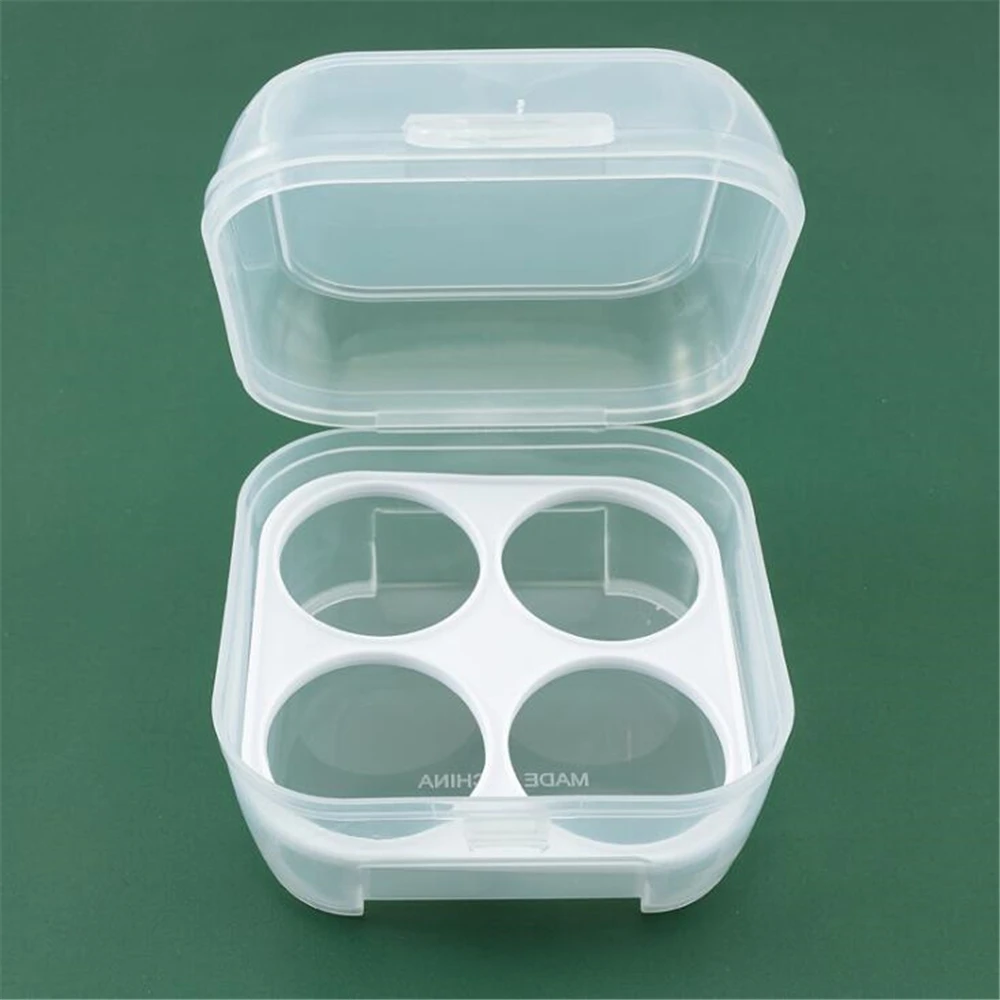 4/8 Grids Makeup Blender Storage Box Cosmetic Puff Makeup Sponge Holder