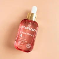 Private Label 30ml 4 in 1 Face Serum Whitening Nourishing Face Foundation Custom Logo Lifting Fade Fine Lines Makeup Wholesale 2