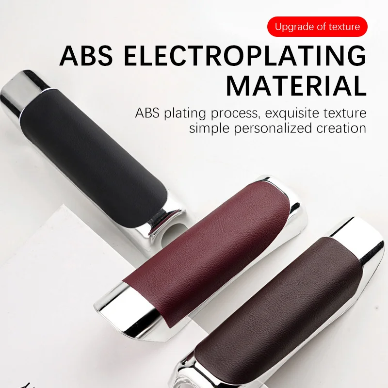 Car Handbrake Grip Protect Cover Styling Decor High Quality Smooth For Audi A1 Interior Accessory