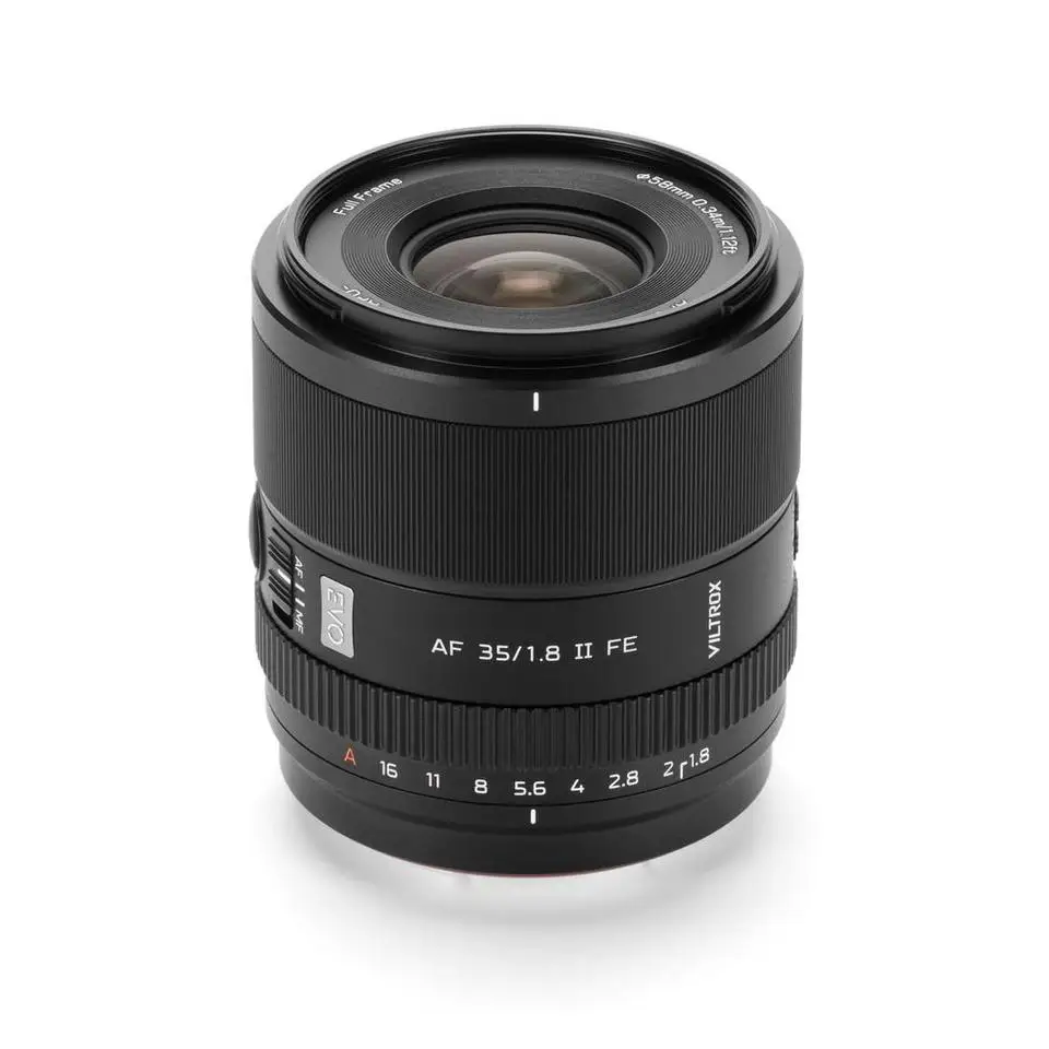 빌트록스 35mm F1.8 II EVO AF 풀프레임 프라임 인물 렌즈 ( E/니콘 Z 마운트 A7IV A7C II A7RV A7CR ZV-E1 FX30 Z6 III Zf 호환)
